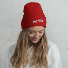 Load image into Gallery viewer, Red Humble Cuffed Beanie
